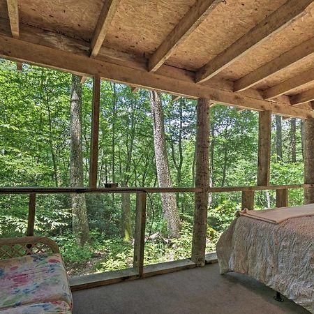 Creekside Cabin With Deck In Pisgah Forest! Barnardsville Ngoại thất bức ảnh