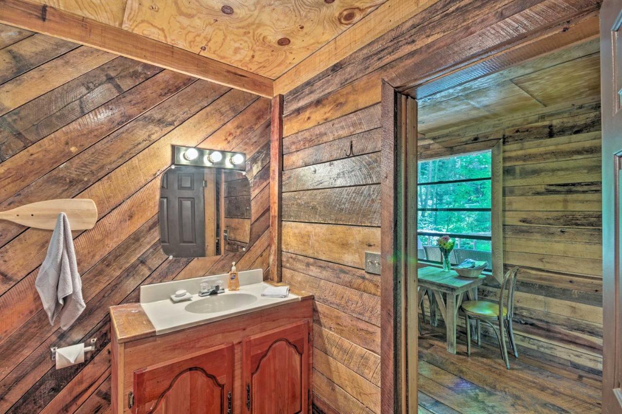 Creekside Cabin With Deck In Pisgah Forest! Barnardsville Ngoại thất bức ảnh
