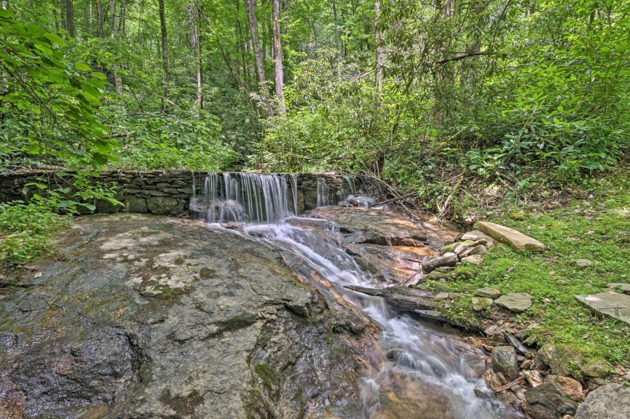 Creekside Cabin With Deck In Pisgah Forest! Barnardsville Ngoại thất bức ảnh